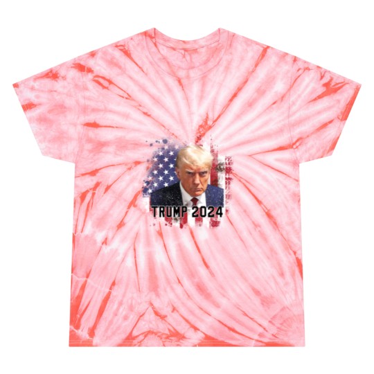 Discover Donald Trump Mugshot Tie Dye T-Shirt