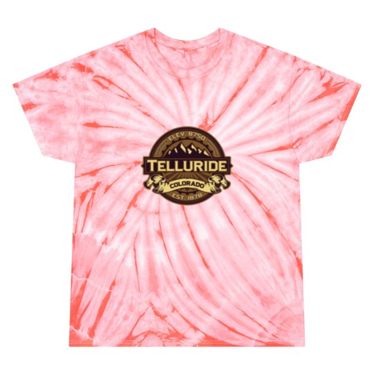 Discover Telluride Sepia Tie Dye T Shirts