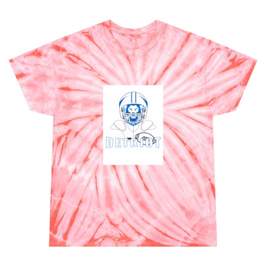 Discover Detriot football Tie Dye T-Shirts