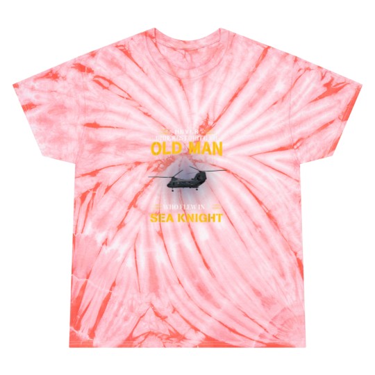 Discover Who flew in a ch 46 sea knight helicopter ch46 helicopter Tie Dye T-Shirts