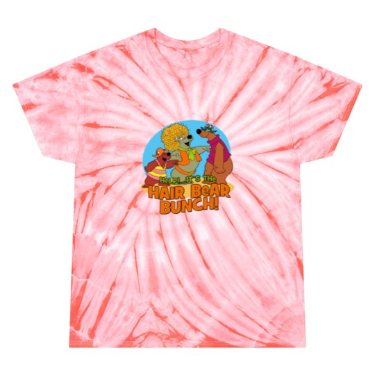 Discover Hair Bear Bunch With Logo Tie Dye T-Shirts