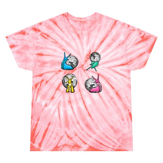 Discover Rainbow Disco Snail Multipack Tie Dye T-Shirts