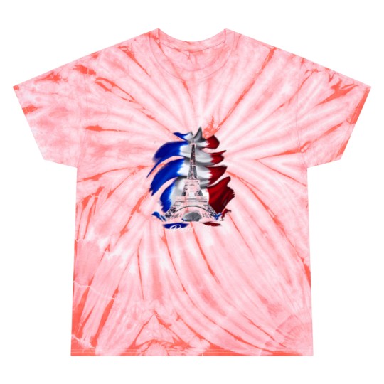 Discover Paris 2024 Olympics Tie Dye T-Shirt for Unique Style
