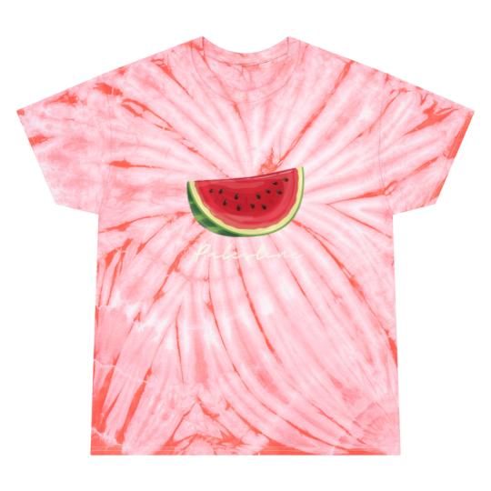 Discover Palestine Watermelon Tie Dye T Shirts, Palestine Flag Tie Dye T Shirts