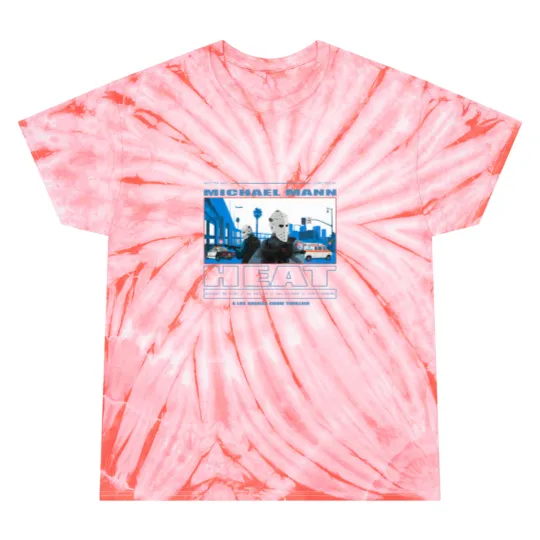 Discover Heat Movie Graphic Tie Dye T-Shirt - 90s Action Film Memorabilia