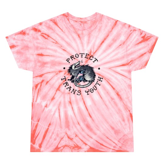 Discover Protect Trans Youth Possum Support Trangender LGBT Pride Tie Dye T Shirts