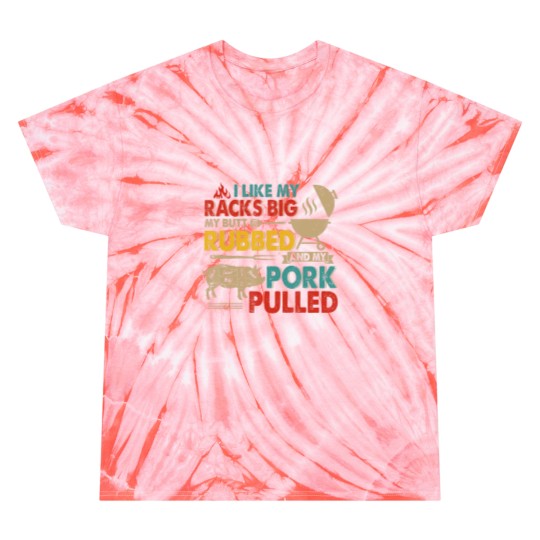 Discover BBQ Lover Tie Dye T-Shirt - I Like My Racks Big