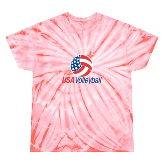 Discover USA Volleyball Tie Dye T Shirts
