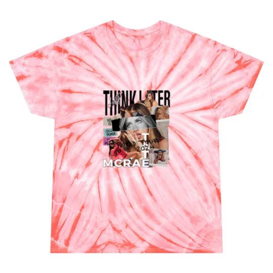 Discover Tate Mcrae Tie Dye T Shirts, Think Later World Tour 2024