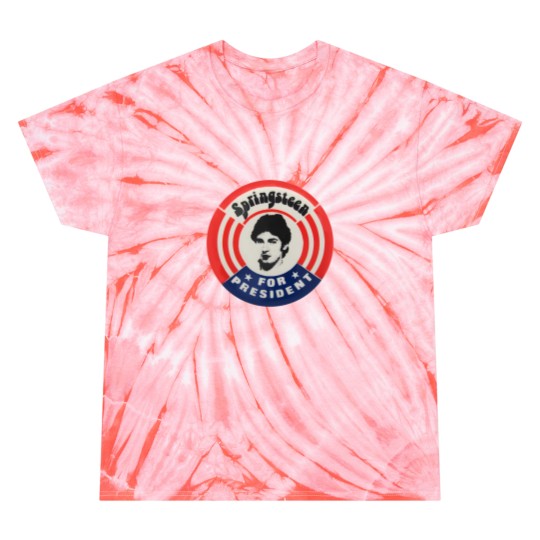 Discover Bruce Springsteen Tie Dye T-Shirt - Springsteen for President