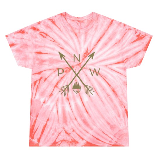 Discover Pacific Northwest Mountain Cool PNW Pacific Northwest Tie Dye T-Shirts