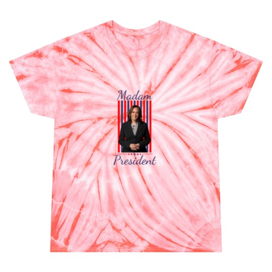 Discover Kamala Harris Presidential Tie Dye T-Shirt - Madam President