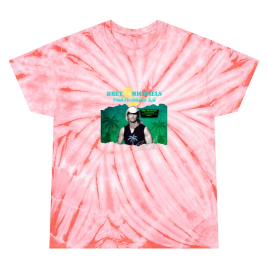 Discover New Popular ​Bret Michaels Tour 2024 Gift For Fan Tie Dye T Shirts