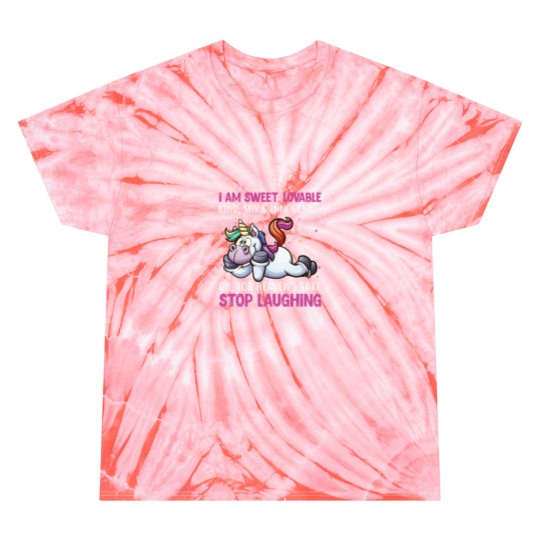 Discover Cute Funny Sarcastic Unicorns Tie Dye T-Shirts