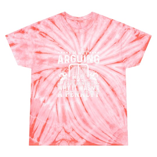Discover Hockey Player Arguing Gift Funny Ice Hockey Tie Dye T-Shirts