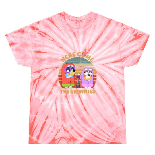 Discover Grannies Tie Dye T-Shirt: BlueyDad Family