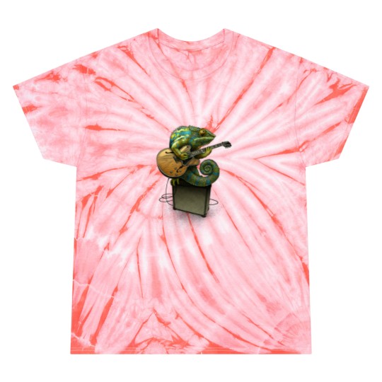 Discover Chameleon Plays the Blues... plus a few other colors Tie Dye T-Shirts