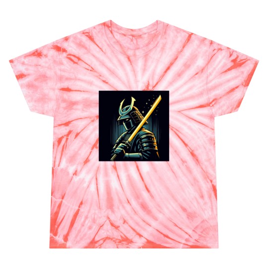 Discover Samurai Warrior Pop Art Style Tie Dye T-Shirts