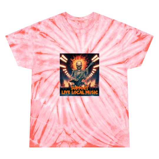 Discover 3 Support Live Local Music Tie Dye T-Shirts