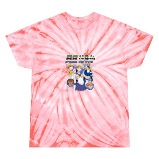 Discover Vintage Sailor Uranus Tie Dye T-Shirts - Stylish Sailor Moon Apparel
