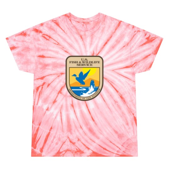 Discover US Fish and Wildlife Service Active Tie Dye T Shirts