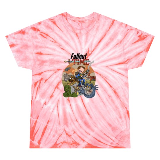Discover Fallout X Adventure Time Tie Dye T-Shirts