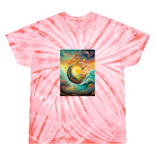 Discover A surreal landscape of dreams born of a restless imagination Tie Dye T-Shirts