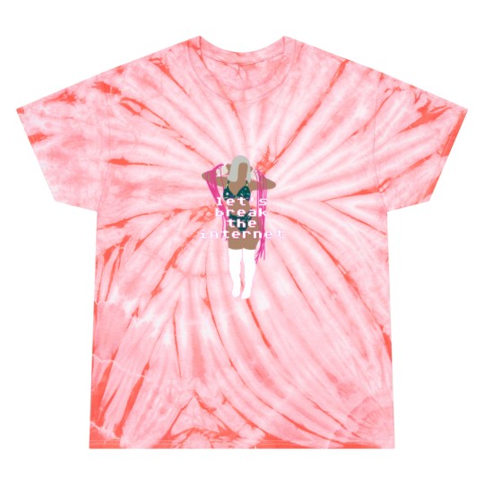 Discover Break the Cyber Net Tie Dye T-Shirts
