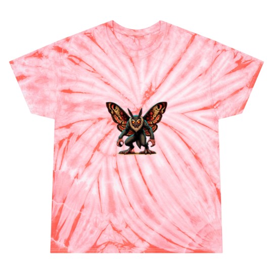 Discover Mothman, the Humanoid Creature from Point Pleasant, West Virginia Tie Dye T-Shirts