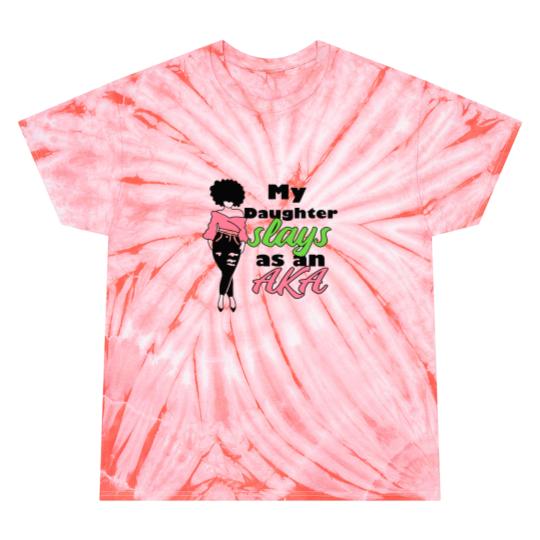 Discover AKA Sorority Daughter Paraphernalia Gift For Mom Tie Dye T Shirts
