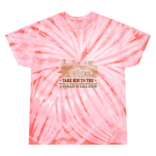 Discover Take Him To The Train Station YStone Rip Wheeler Tie Dye T-Shirts
