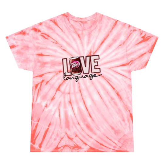 Discover Dr. Pepper Tie Dye T Shirts, Love Language Dr Pepper, Beverage Tie Dye T Shirts