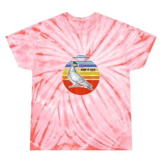 Discover keep it coo pigeon premium Tie Dye T-Shirts