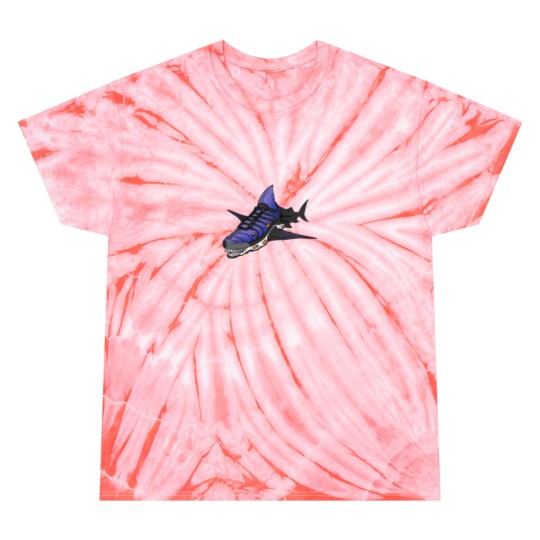 Discover Air Max TN Plus Purple shark Tie Dye T-Shirts