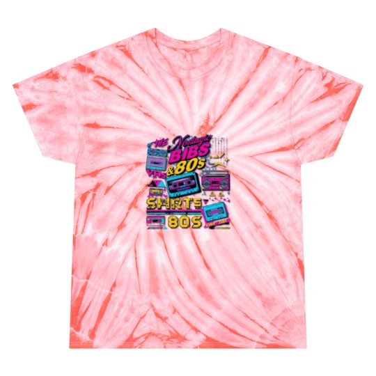 Discover Neon Vibes 80s Retro Revival Premium Tie Dye T-Shirts