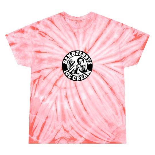 Discover Ben & Jerrys Ice Cream Logo Design Tie Dye T-Shirts