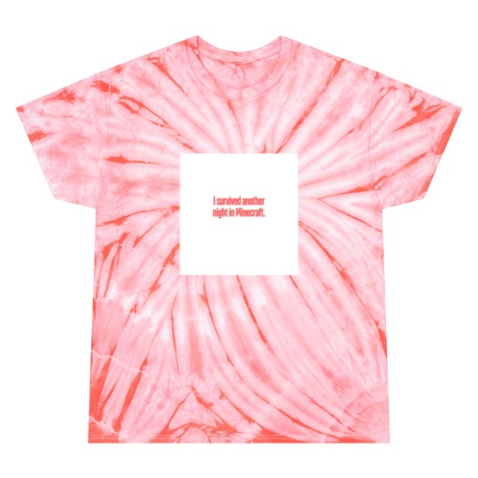 Discover Minecraft Survivor Tie Dye T-Shirts