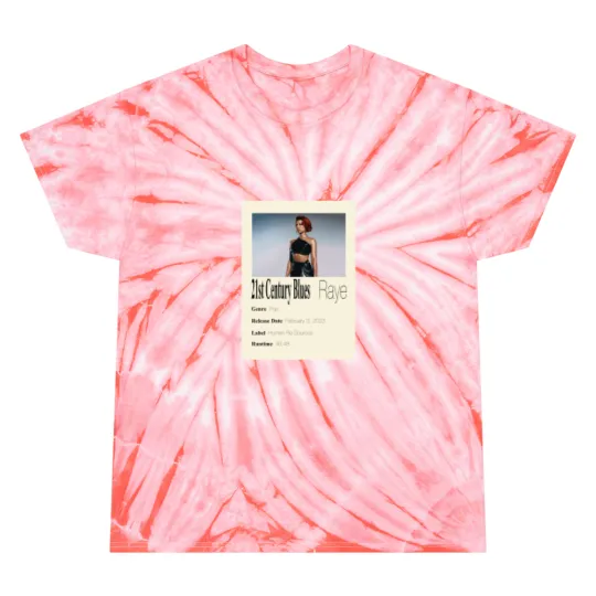 Discover 21st Century Blues Poster Tie Dye T-Shirts