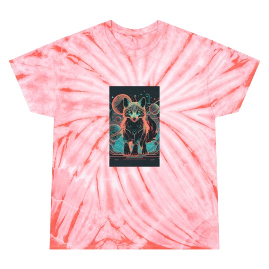 Discover Copia de Copia de Copia de neon lion, Celestial Lion Majesty Canvas Print Tie Dye T-Shirts