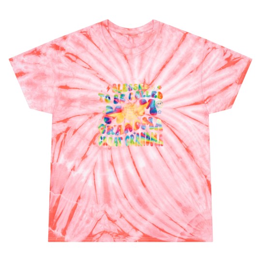 Discover Blessed To Be Called Mom Grandma Great Grandma Tie Dye Tie Dye T-Shirts