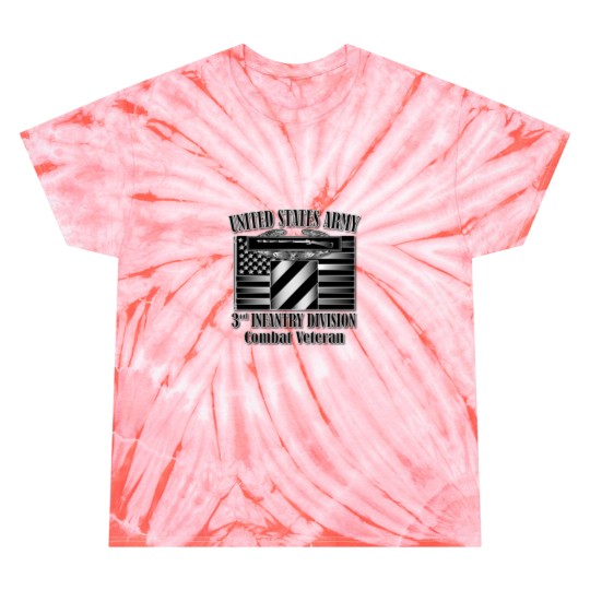 Discover 3Rd Infantry Division Combat Veteran Tie Dye T-Shirts