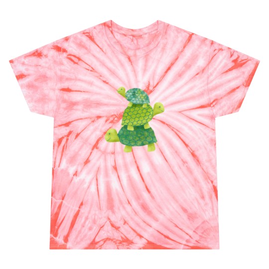 Discover Cute Turtle Stack In Teal Lime Green And Turquoise Baseball  Sleeve T-Shirt 31 Tie Dye T-Shirts