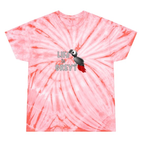 Discover African Grey Parrot Life is Greyt - Great Tie Dye T-Shirts