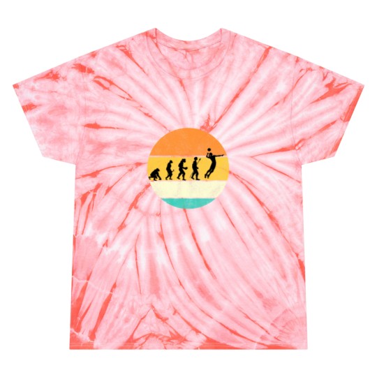 Discover Volleyball Evolution Funny Tie Dye T-Shirts