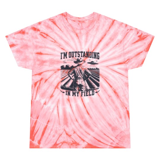 Discover I'M Outstanding In My Field Tie Dye T-Shirts