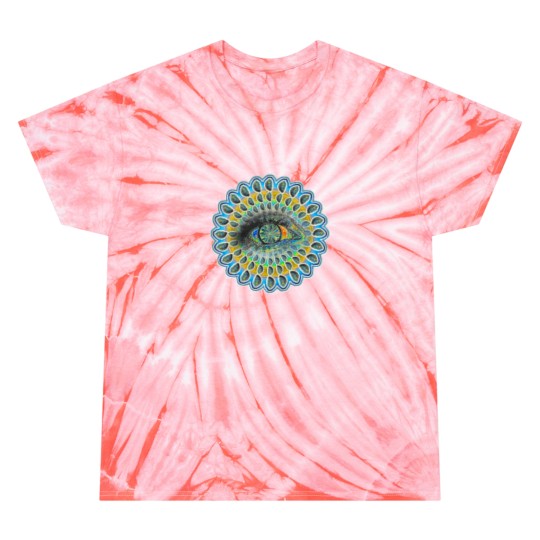 Discover VisionFlow-Orange Oversized Tie Dye T-Shirts