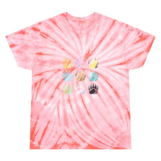 Discover Evolution Paws pastel Tie Dye T-Shirts