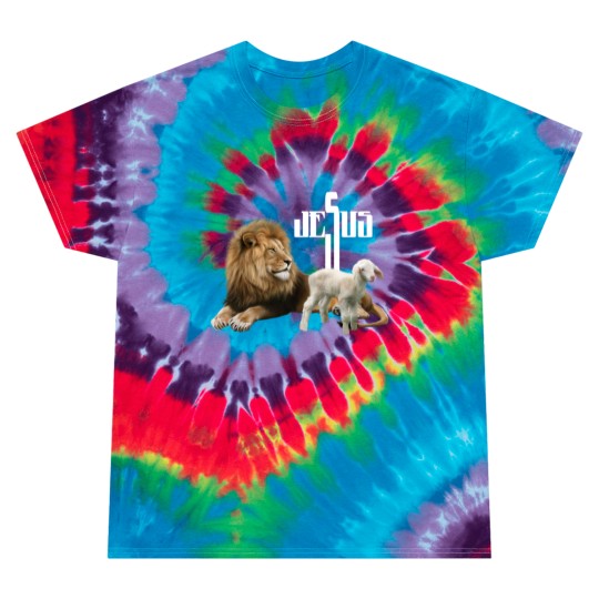 Discover Jesus is Lion and Lamb Tie Dye T Shirts