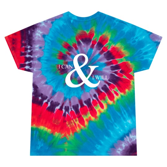 Discover I can and i will motivational white Tie Dye T Shirts