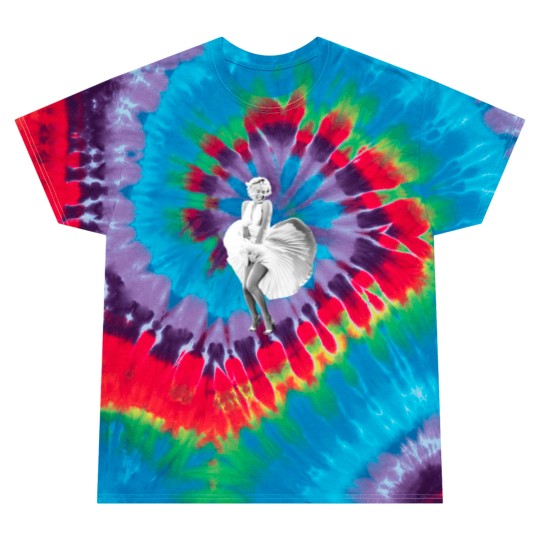 Discover Marilyn Monroe Classic Dress Pose Tie Dye T Shirts